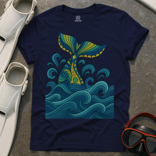 Whale Mosaic T-Shirt