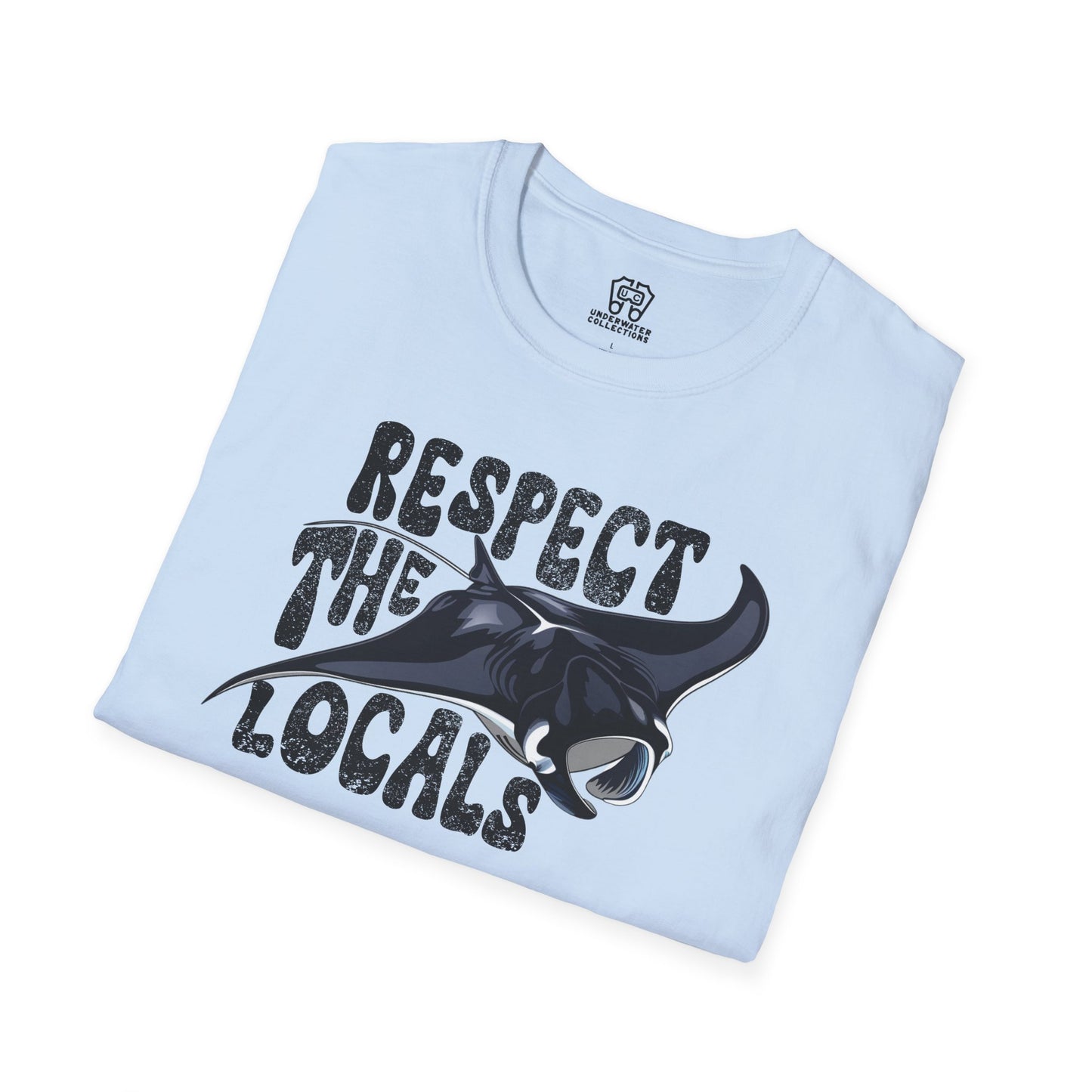 Respect The Locals Manta Ray T-Shirt