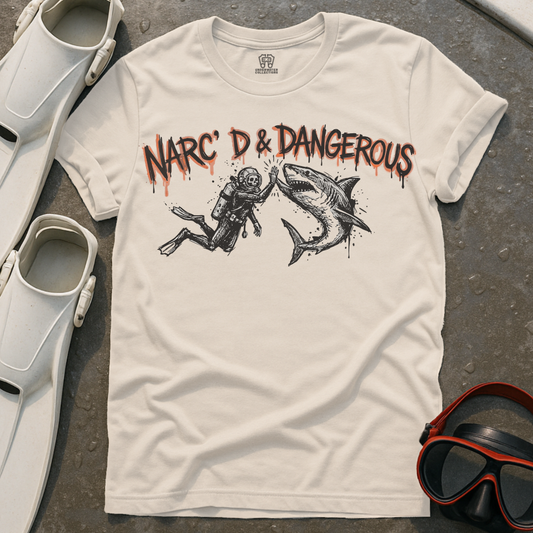 Narc'd & Dangerous Scuba T-Shirt