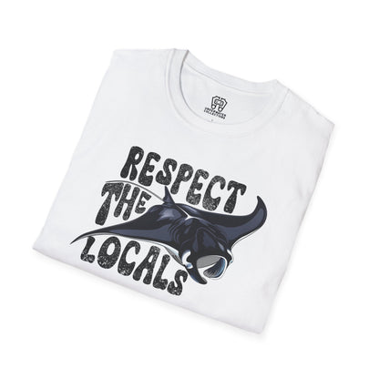 Respect The Locals Manta Ray T-Shirt