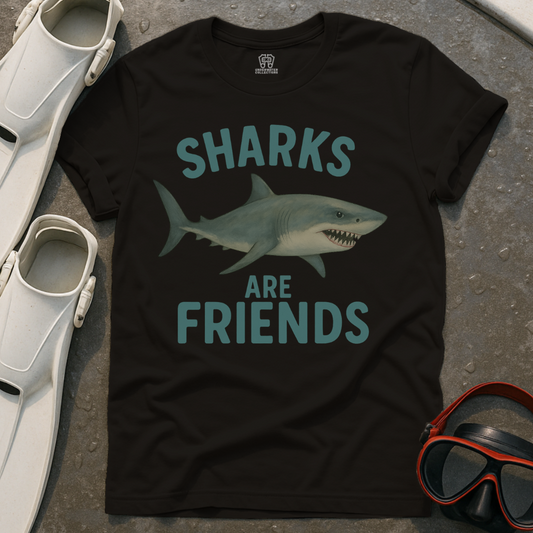 Sharks Are Friends T-Shirt