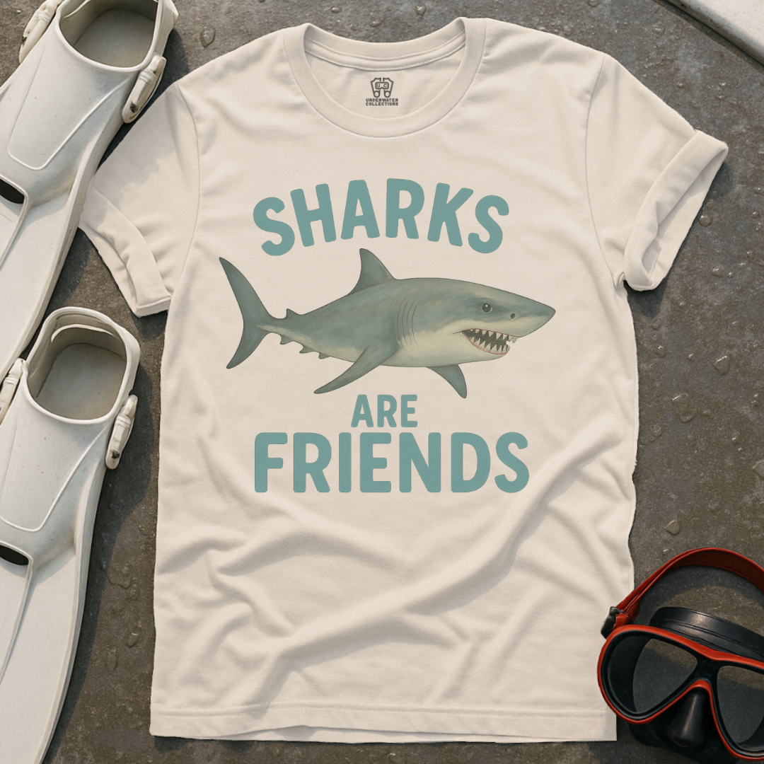 Sharks Are Friends T-Shirt