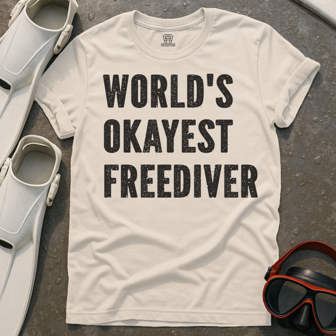 World's Okayest Freediver T-Shirt