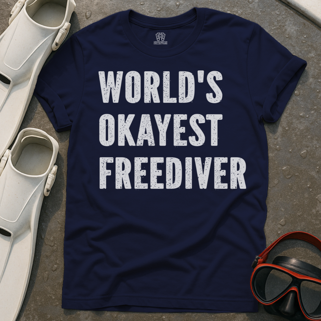 World's Okayest Freediver T-Shirt