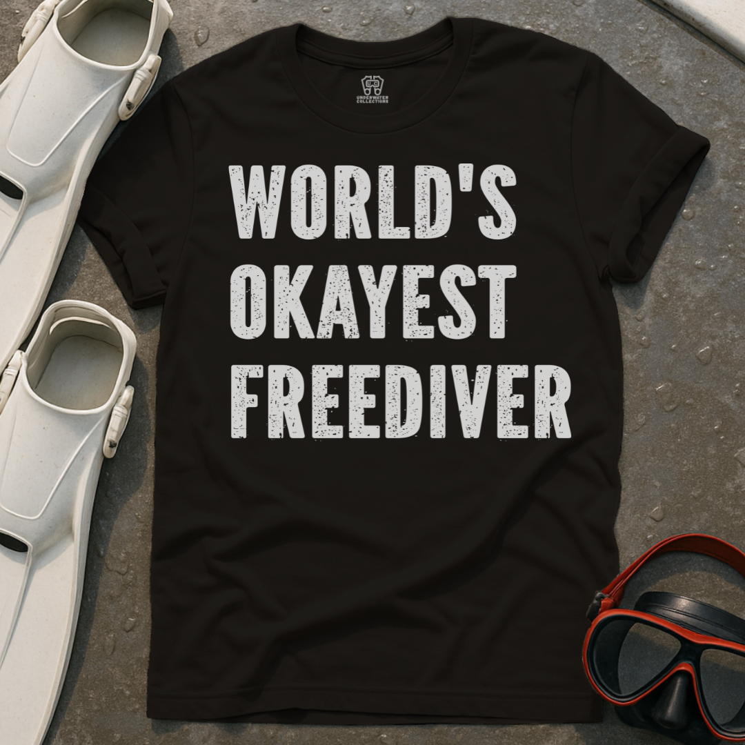 World's Okayest Freediver T-Shirt