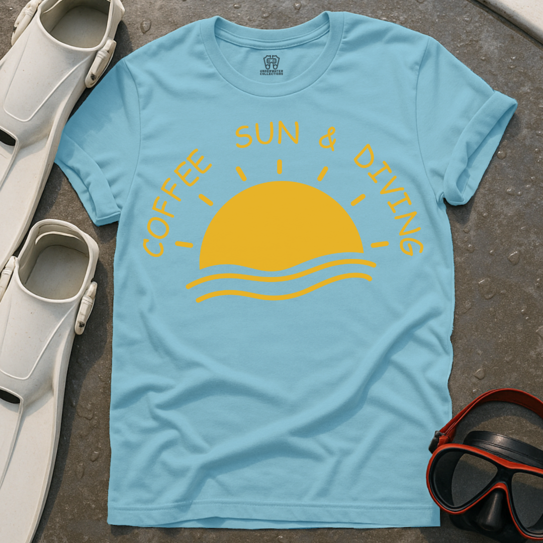 Coffee Sun & Diving T-Shirt