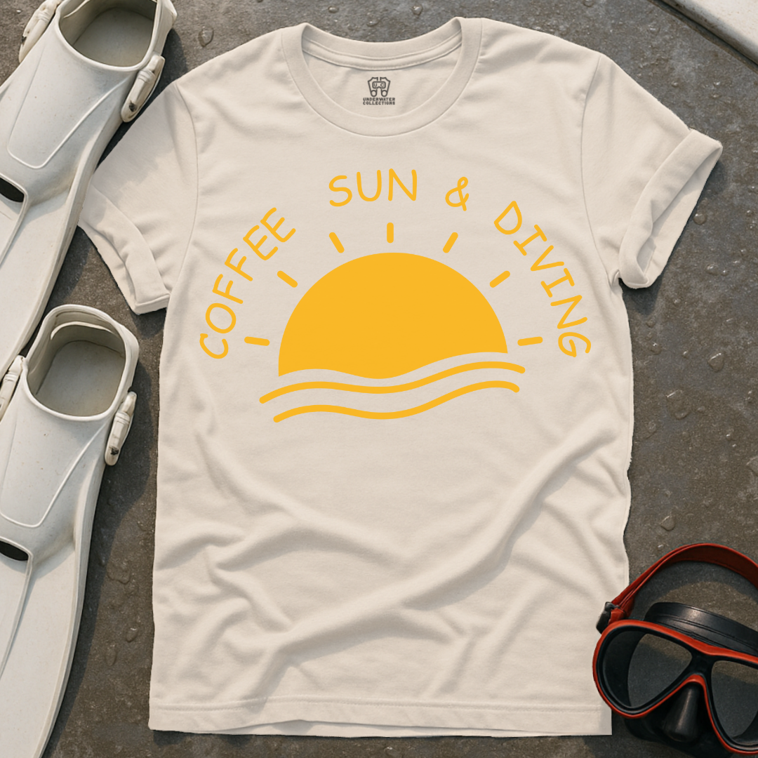 Coffee Sun & Diving T-Shirt