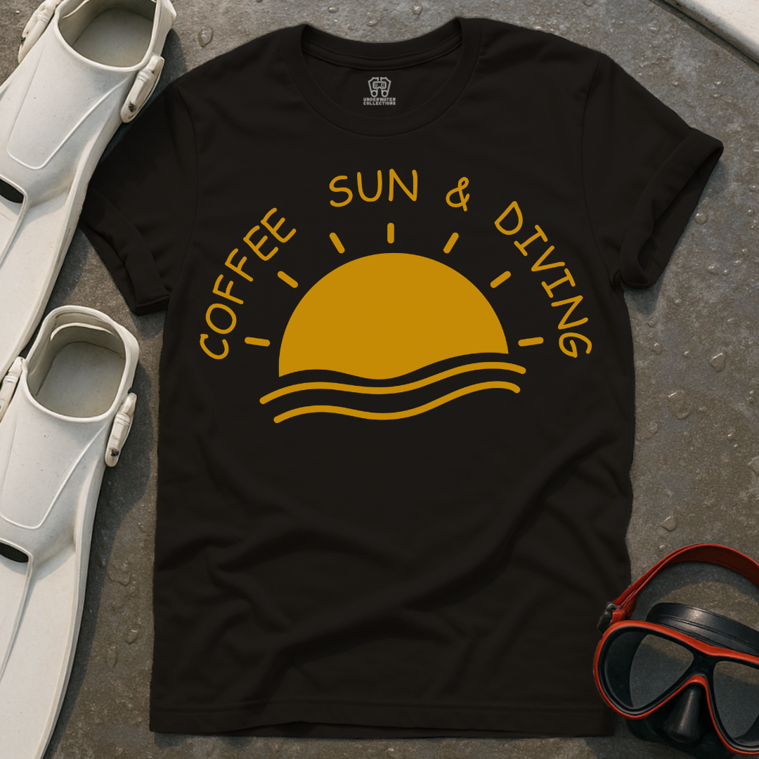 Coffee Sun & Diving T-Shirt