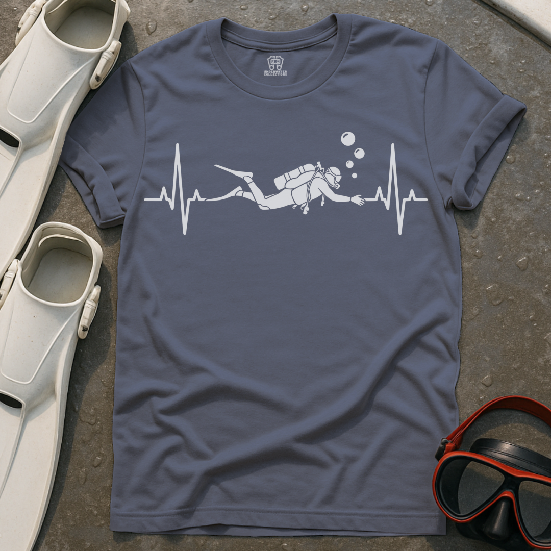Scuba Heartbeat T-Shirt