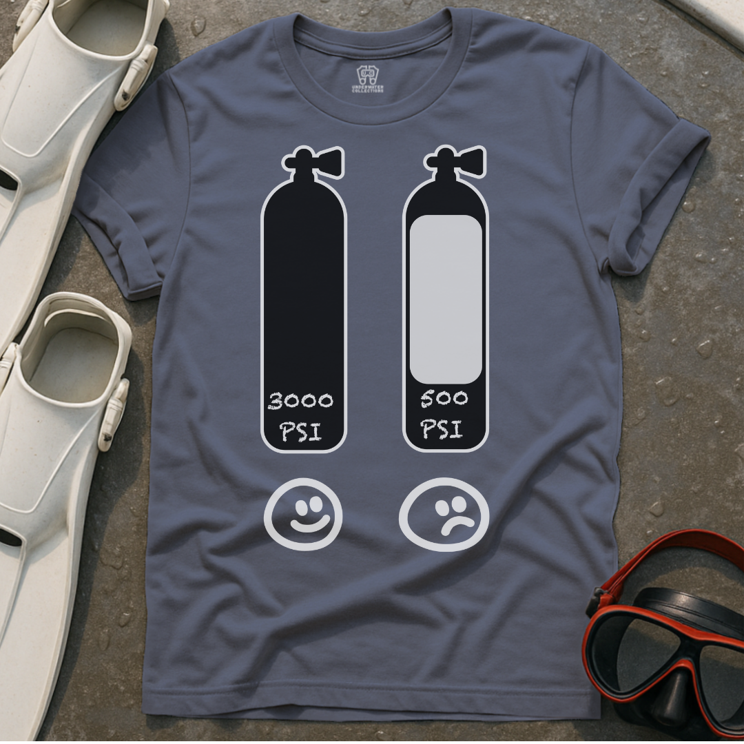 Happy/ Unhappy Scuba Diving T-Shirt