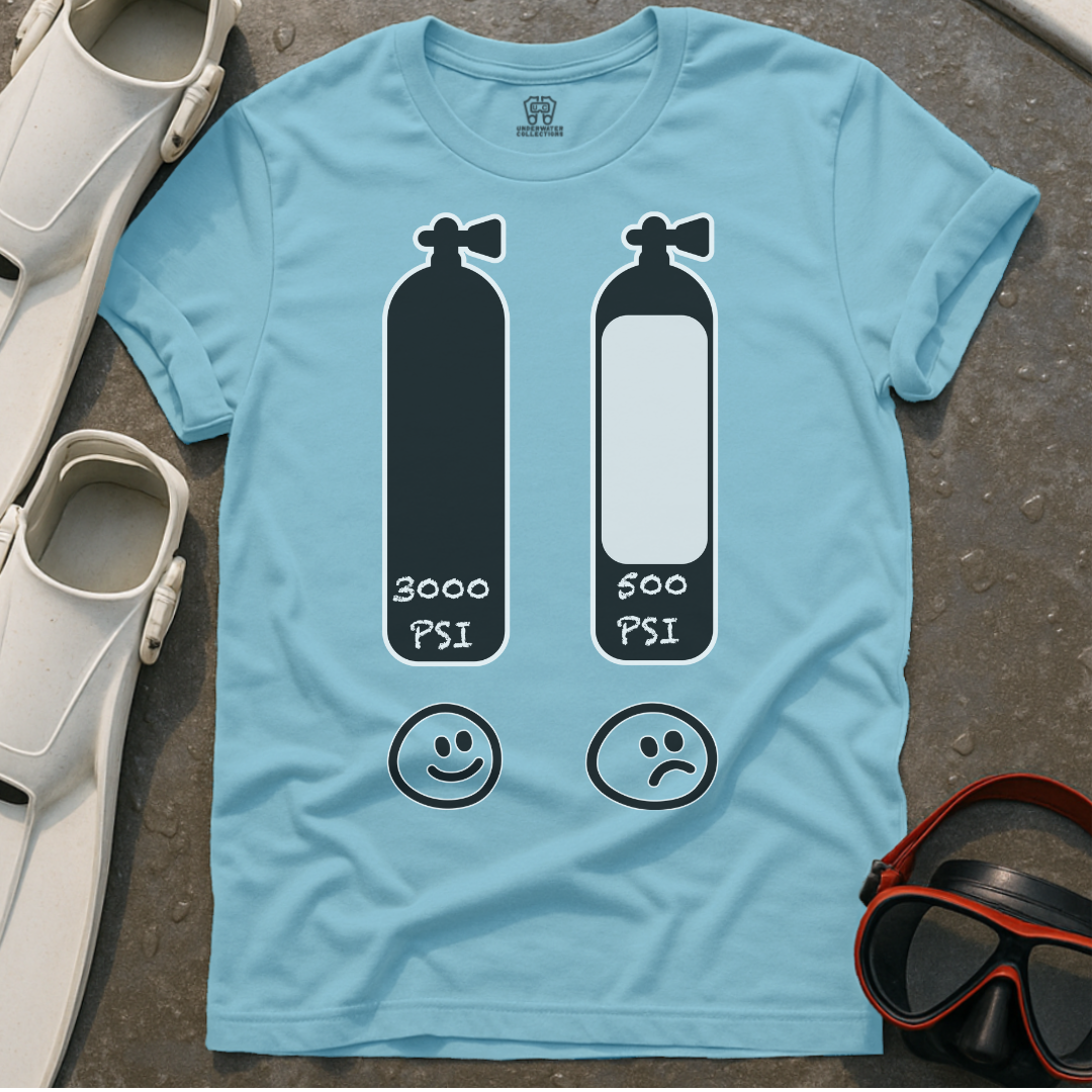 Happy/ Unhappy Scuba Diving T-Shirt