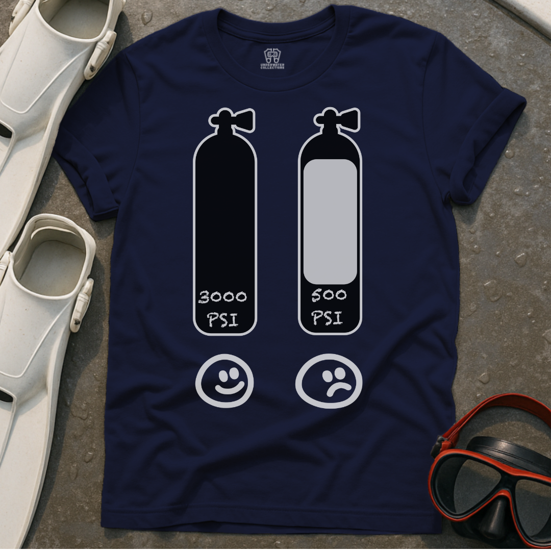 Happy/ Unhappy Scuba Diving T-Shirt