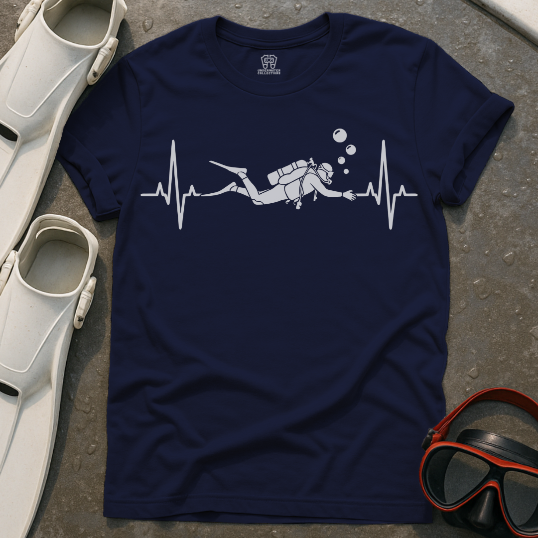 Scuba Heartbeat T-Shirt