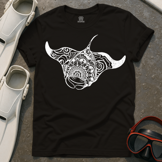 Manta Ray Mandala T-Shirt