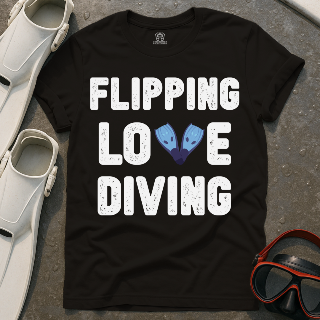 Flipping Love Diving T-Shirt
