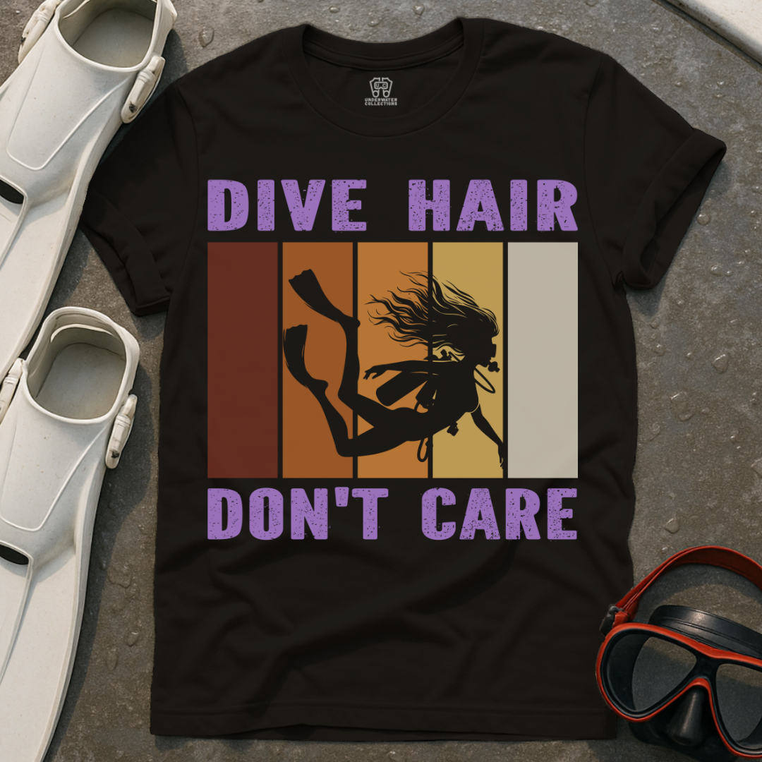 Dive Hair Don't Care Splash T-Shirt