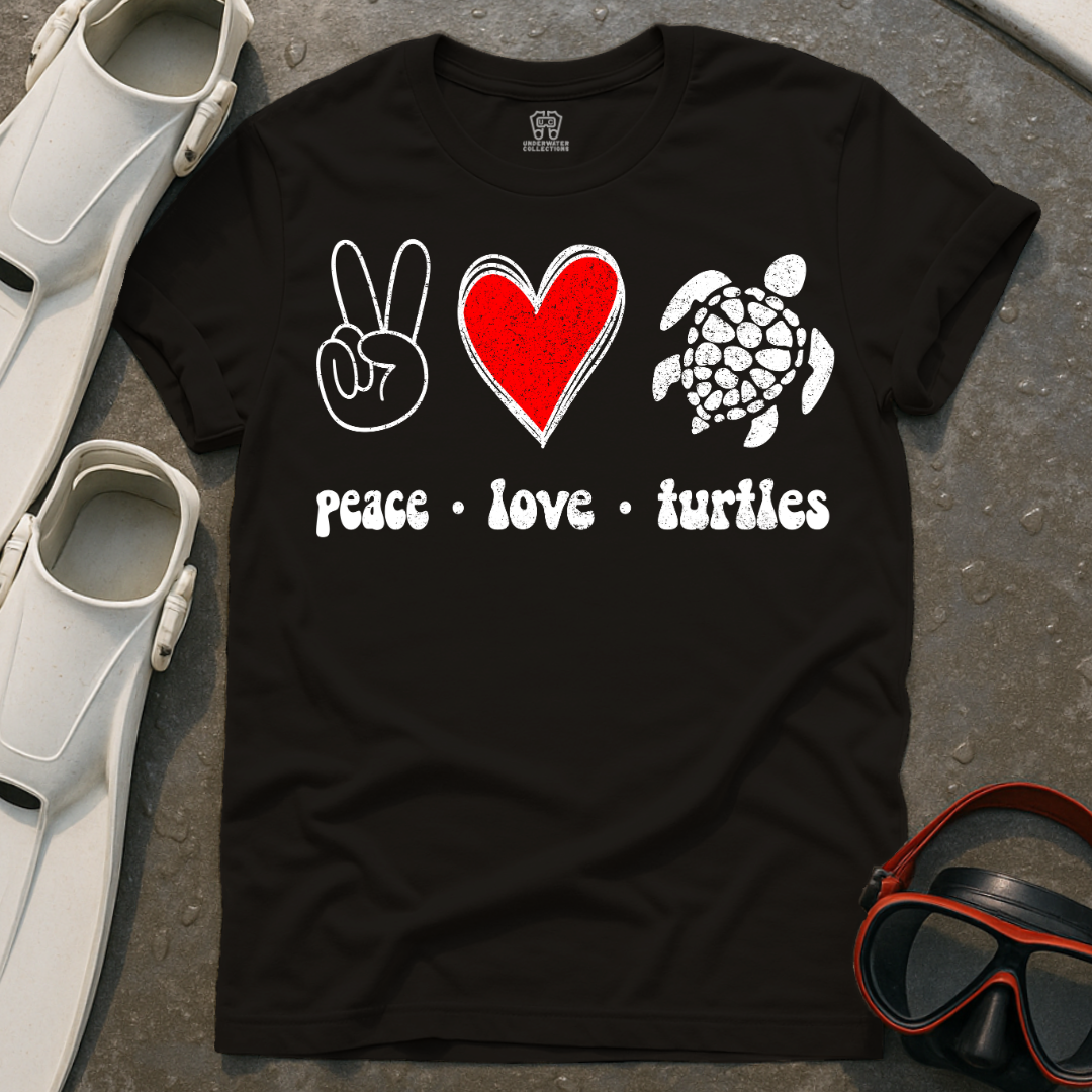 Peace Love Turtles T-Shirt