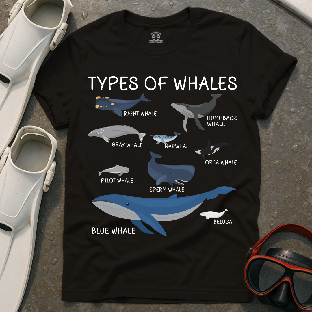 Types Of Whales T-Shirt