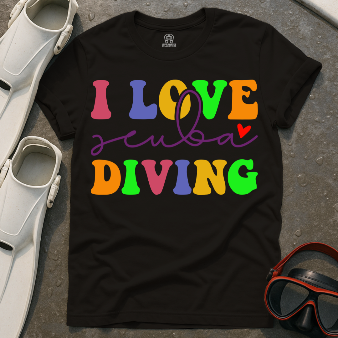 Love Scuba Diving T-Shirt