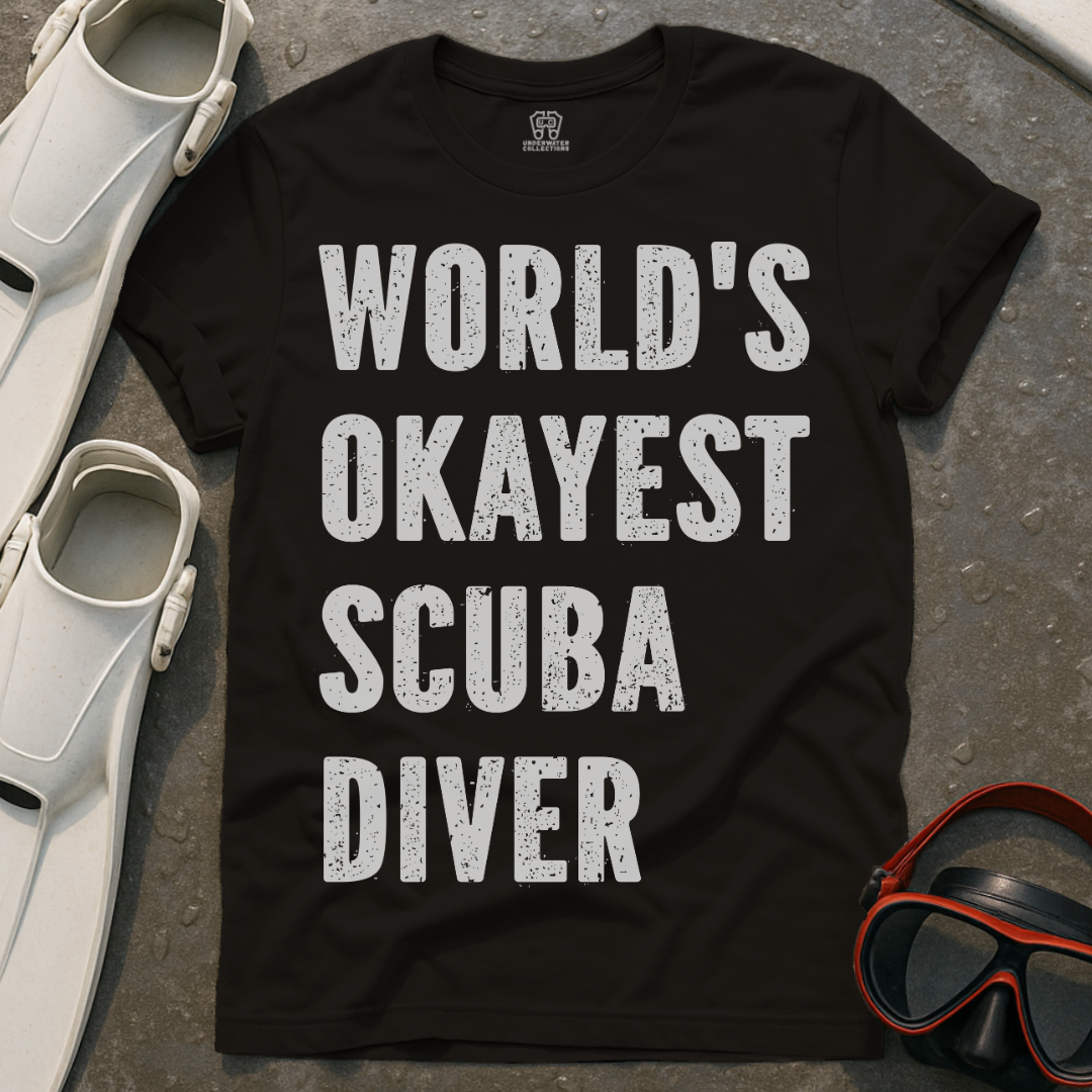 World's Okayest Scuba Diver T-Shirt