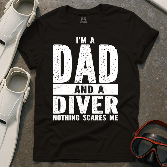 Dad And A Diver T-Shirt