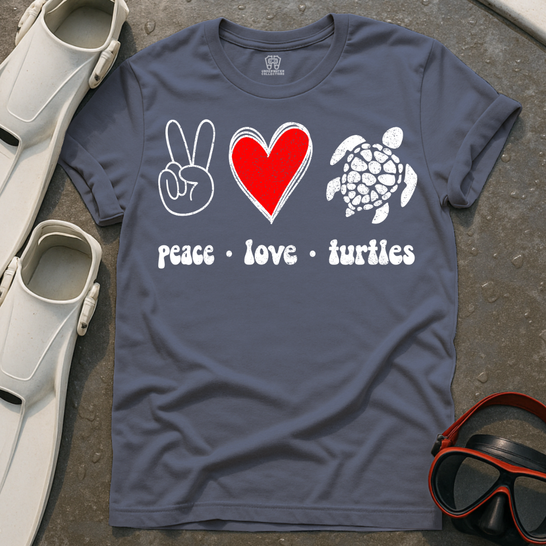 Peace Love Turtles T-Shirt