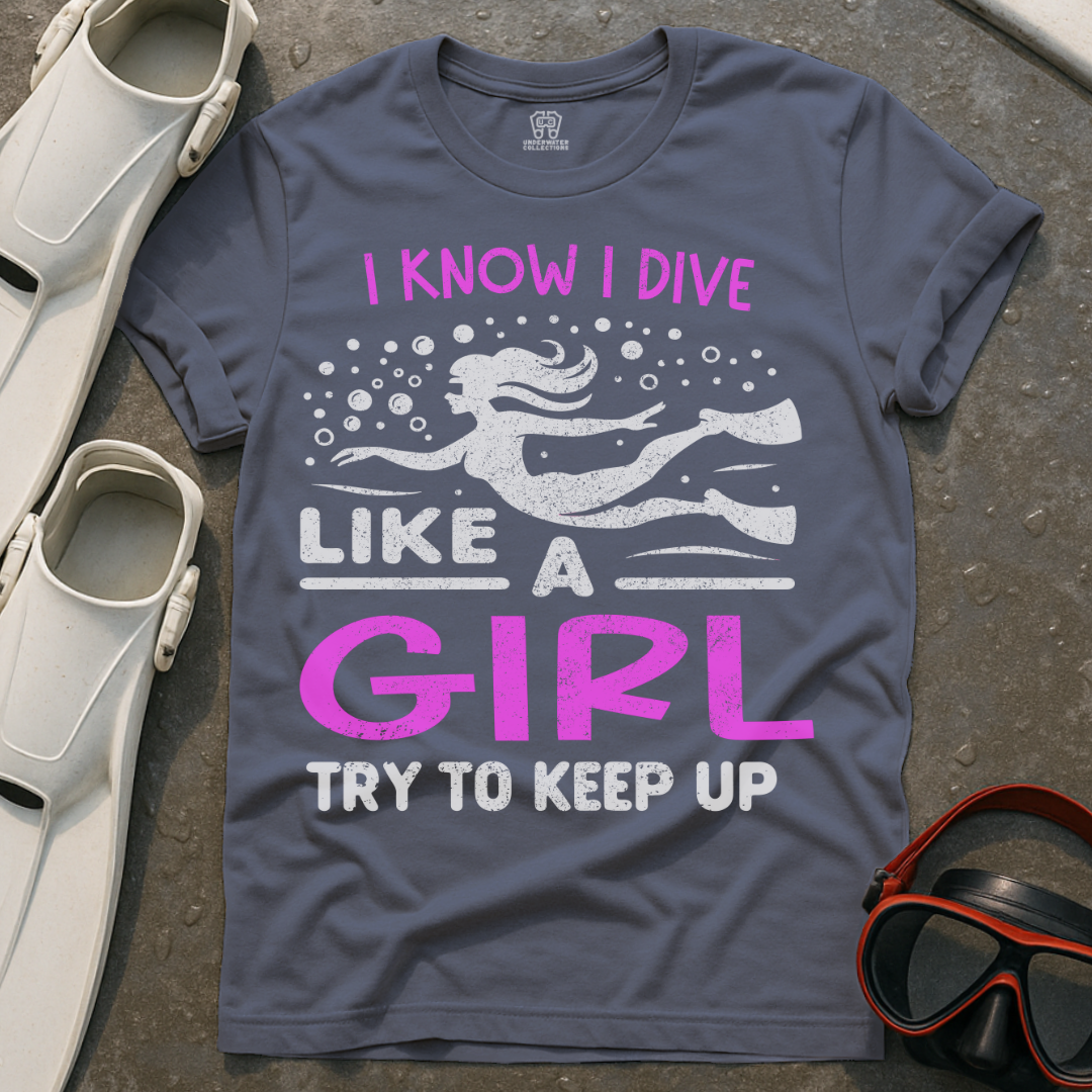Dive Like A Girl T-Shirt