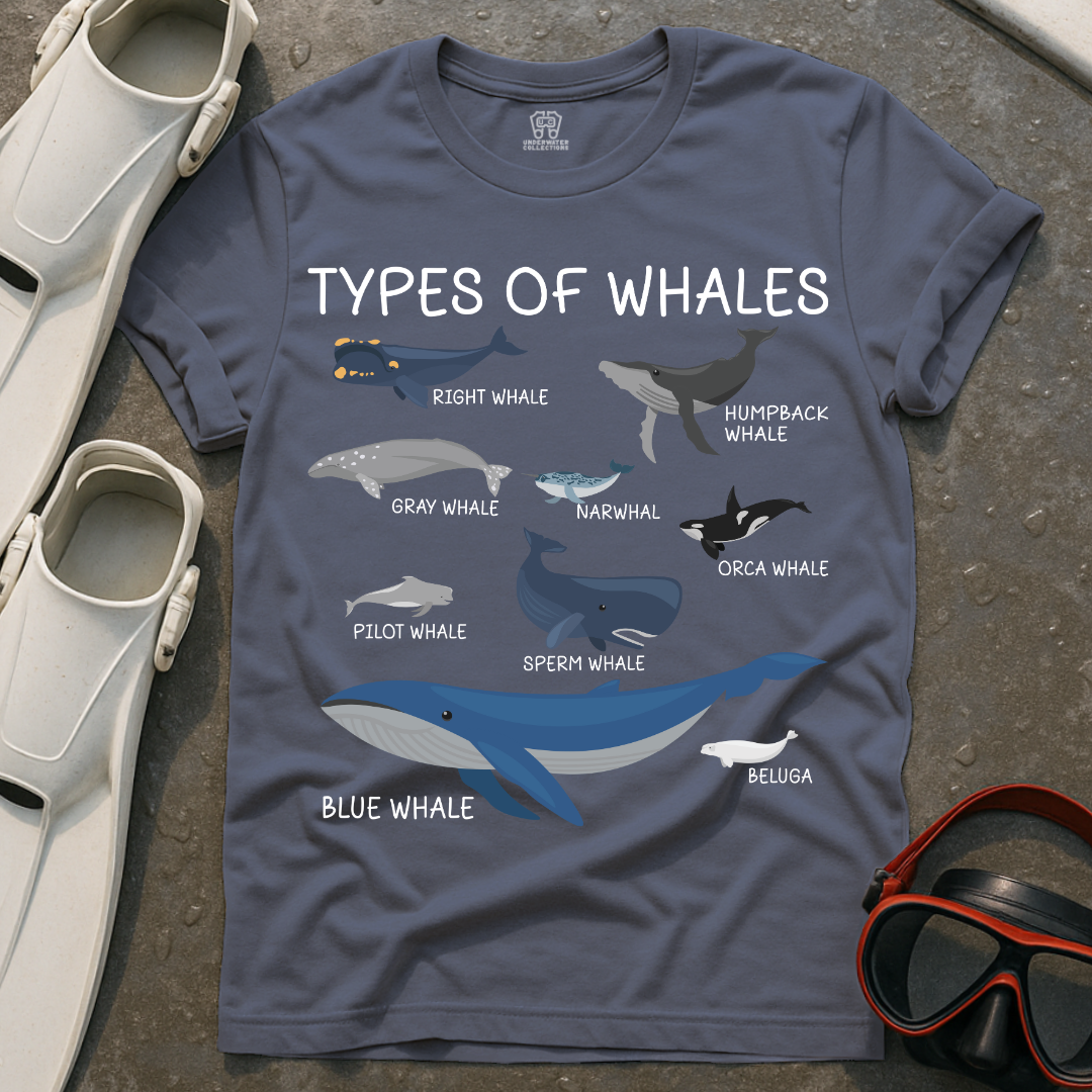 Types Of Whales T-Shirt