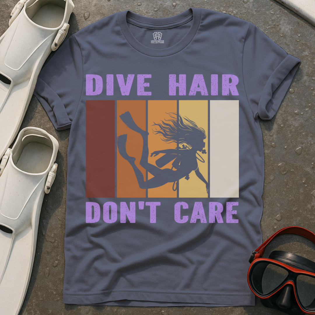 Dive Hair Don't Care Splash T-Shirt