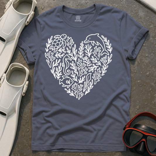 Ocean Heart T-Shirt