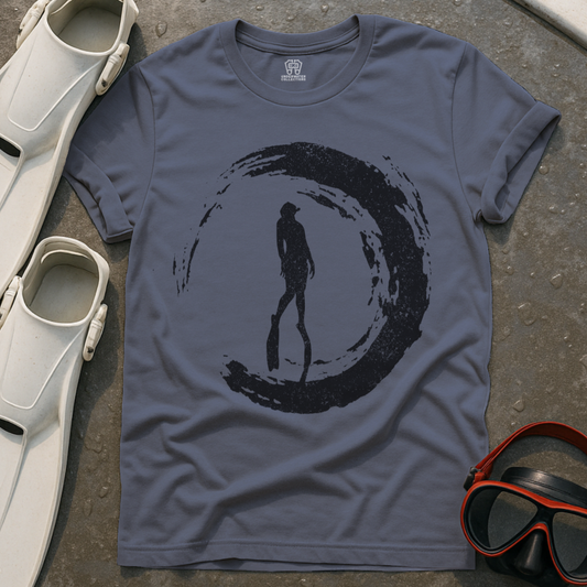 Brush Stroke Diver T-Shirt