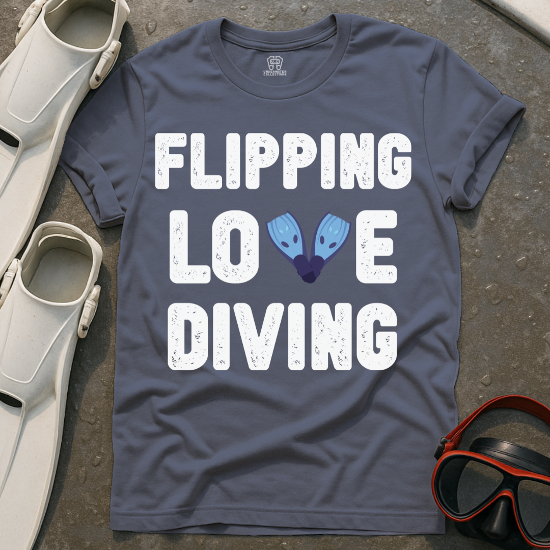 Flipping Love Diving T-Shirt