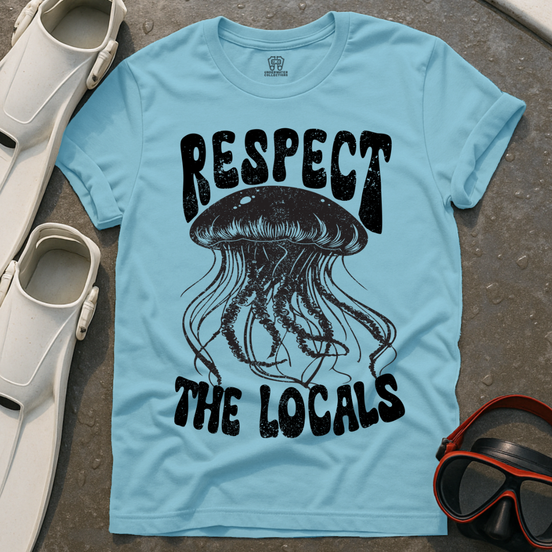 Respect The Locals Jellyfish T-Shirt