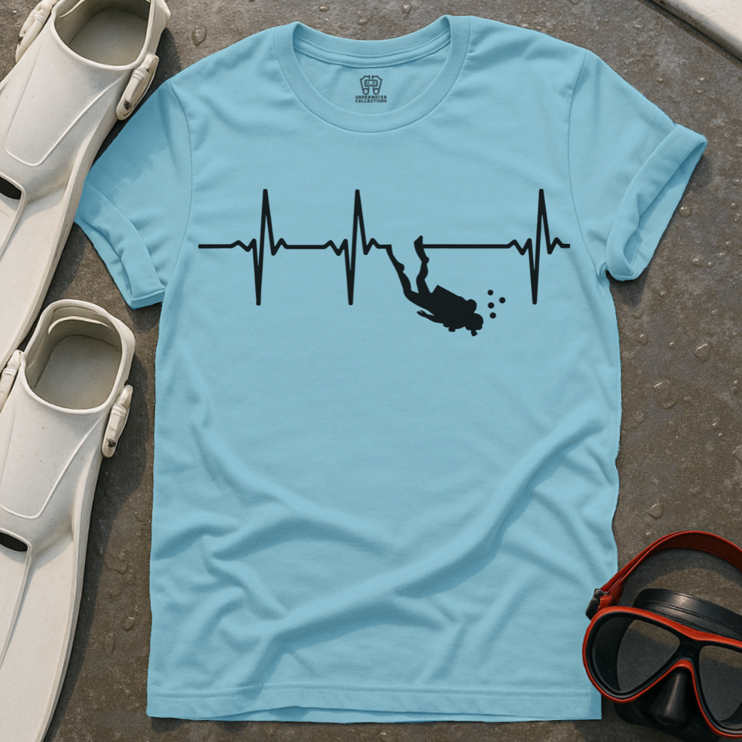 Diver Heartbeat T-Shirt