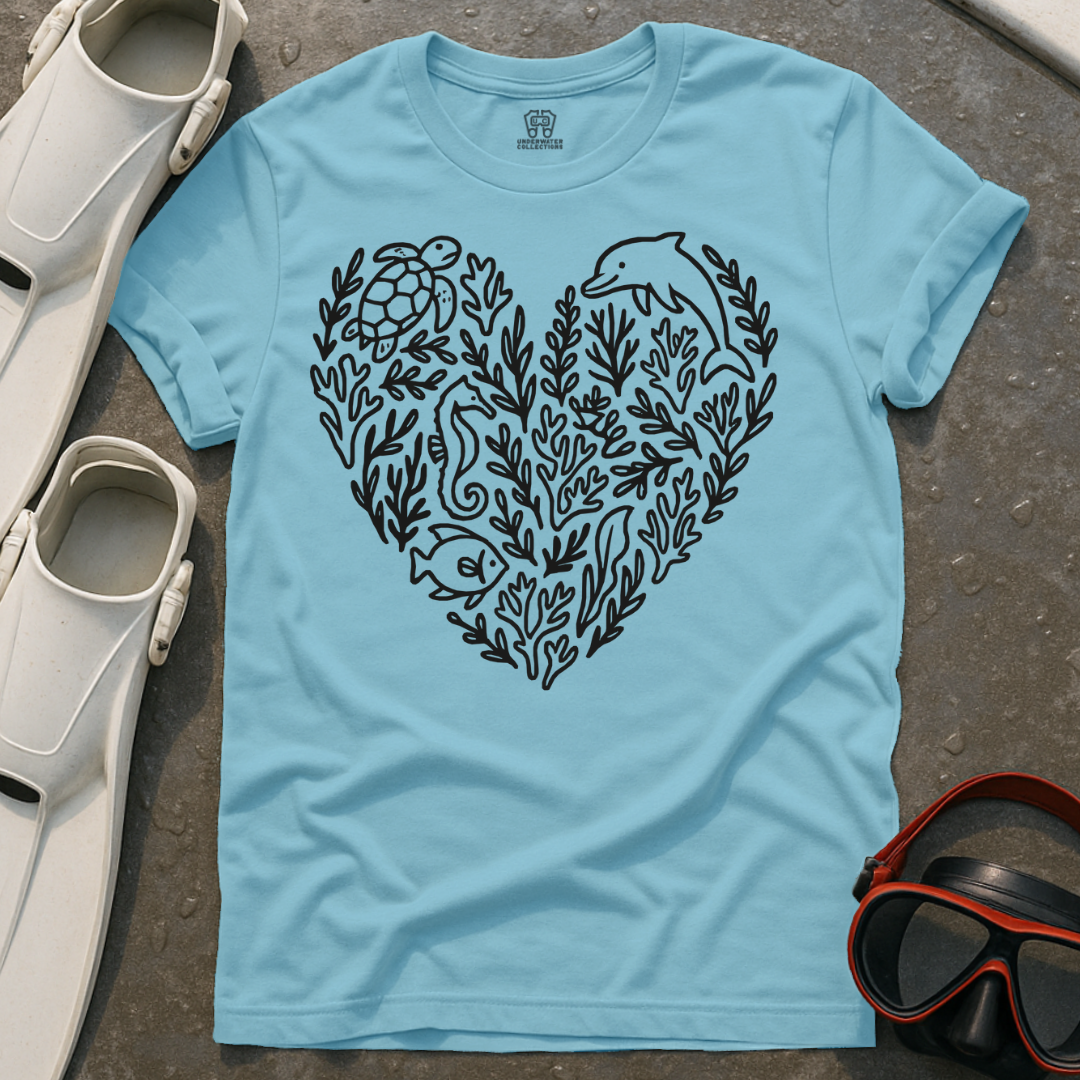 Ocean Heart T-Shirt