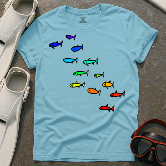 Colored Fish T-Shirt
