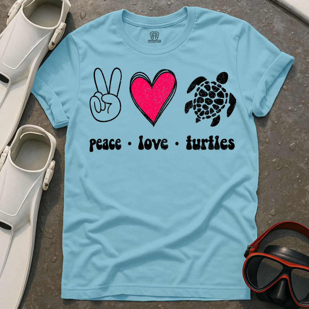 Peace Love Turtles T-Shirt