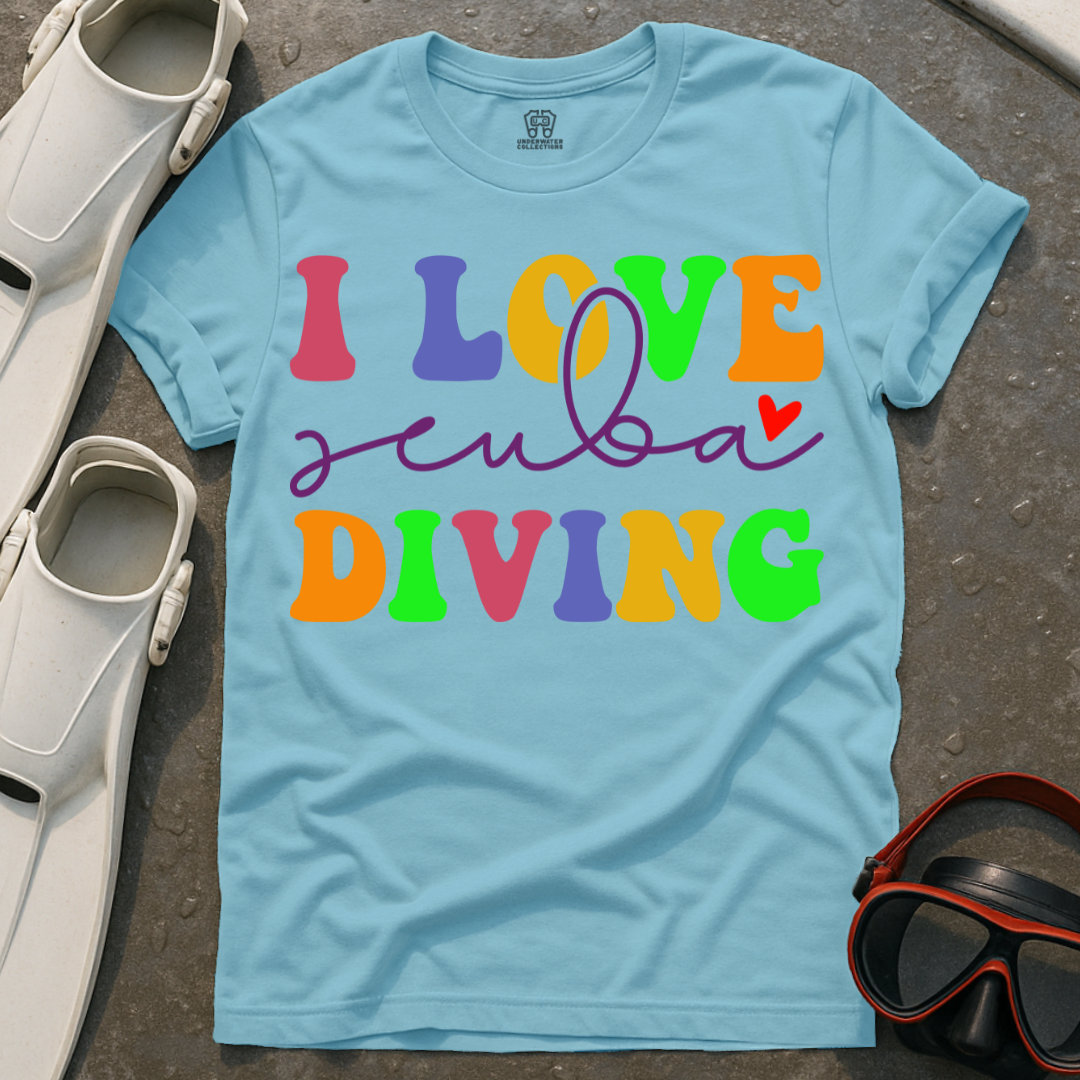 Love Scuba Diving T-Shirt