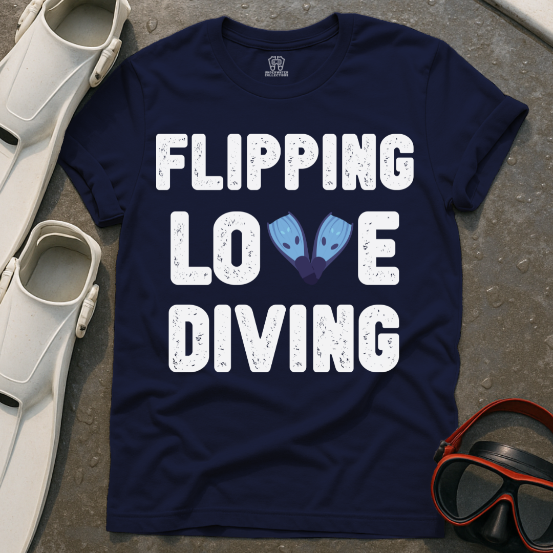 Flipping Love Diving T-Shirt
