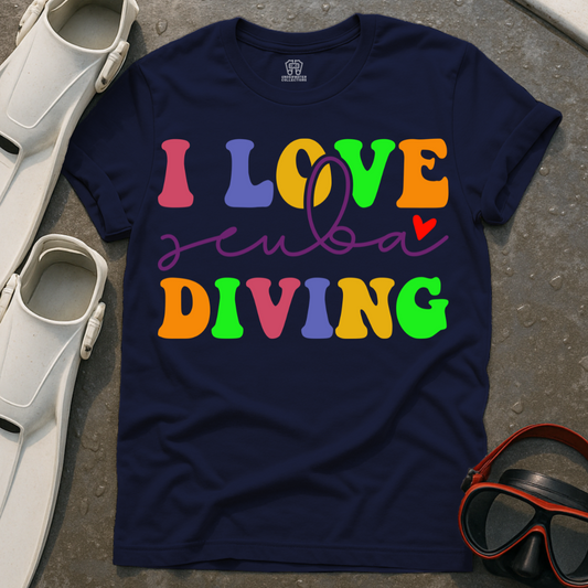 Love Scuba Diving T-Shirt