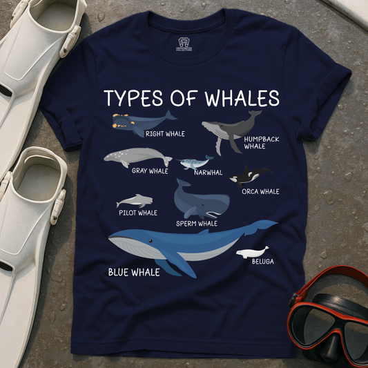 Types Of Whales T-Shirt