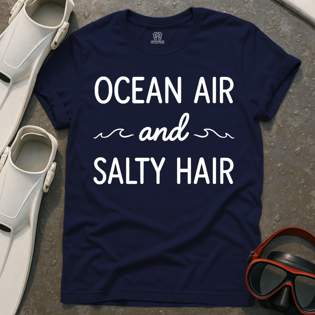 Ocean Air And Salty Hair T-Shirt