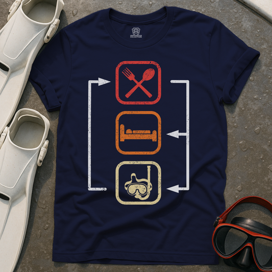Eat Sleep Dive Repeat T-Shirt