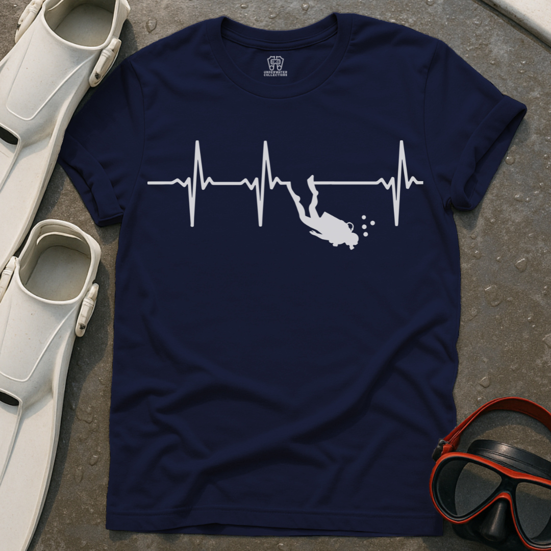 Diver Heartbeat T-Shirt