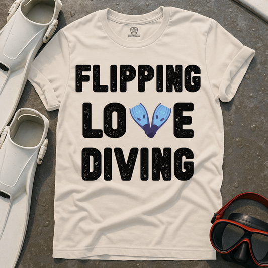 Flipping Love Diving T-Shirt