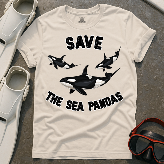 Save The Sea Pandas  T-Shirt