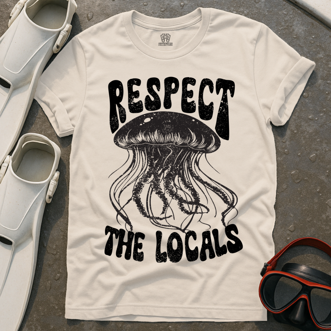 Respect The Locals Jellyfish T-Shirt